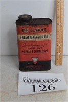 DeLaval Cream Separator Can
