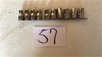 Snap-On 1/2 dr Metric Socket Set, 10-19mm