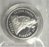 1873-CC Seated Liberty Dime Replica; 1854 Silver T