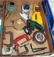Gas Gauge Clamps & Misc Tools Box Lot