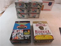 8 Unopened Baseball Card Boxes