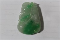 A Jadeite Pendant***