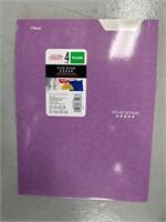 Mead Five Star 4 Pocket Solid Paper Folder (Colors