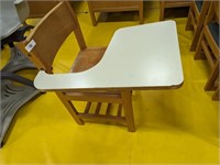 Wood Desk Chair