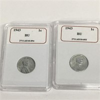 1943 Steel Ww2 Cents