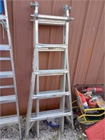 keller folding adjustable ladder