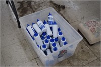 Tote of Blue Marking Chalk