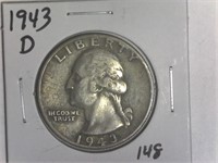 1943-D Washington Quarter