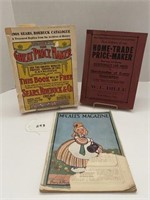 Sears & Roebuck Catalogue, McCall's Magazine &