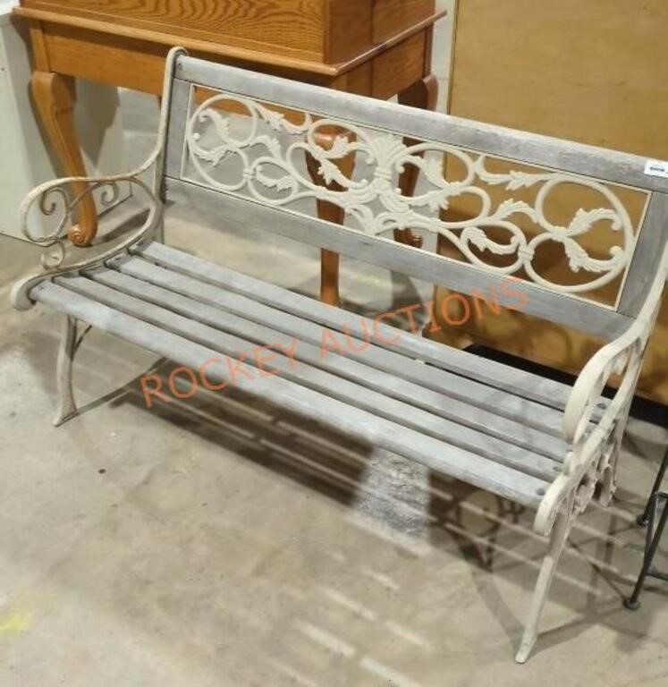 Outdoor bench 50" wide