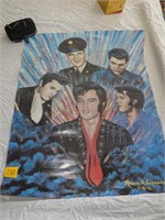 Elvis Paper Poster