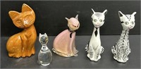 Cat Figures Lot Collection