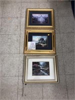 3cnt Framed Thomas Kinkade Prints