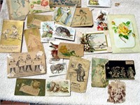 Ad Cards - Circa 1880-1900's ~ From Out Of A Scrak