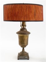 Chapman Style Brass Urn Form Table Lamp