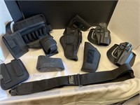 Gun holsters, ammo pouch ,strap & butt pad