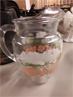 VINTAGE GLAS PITCHER