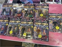 1993 Star Trek deep space nine figurines 9pcs