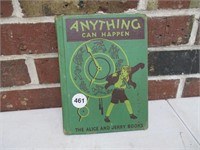 Alice & Jerry Anything Can Happen 1940 Book