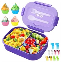 Bento Box Lunch Box Kids - Jelife Ideal Leak Proof