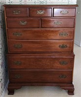 Statton Trutype Chest of Drawers, Cherry Wood,