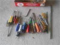 Assorted Screwdrivers & Hand-tools