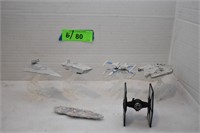 Six Star Wars Miniature Metal Figures