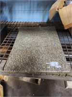 GRANITE SURFACE PLATE, 2'X18"X3-1/2", 0.0002"