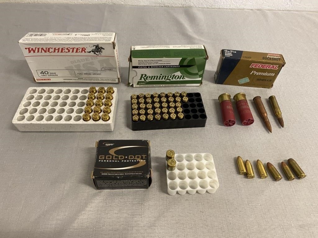 Winchester, Remington, Federal Ammo & More.
