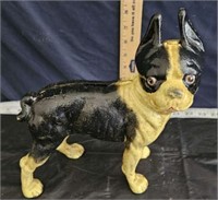 cast iron bull dog bank