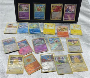 Eevee evolutions and collectable cards