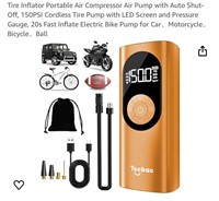 Tire Inflator Portable Air Compressor