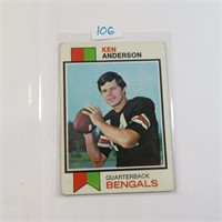 1973 Topps Football Ken Anderson