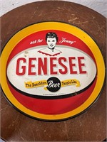 Vintage 12" Genesee Beer Tray