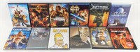 Lot of 12 DVDs in Cases - 3 are New/Sealed, The