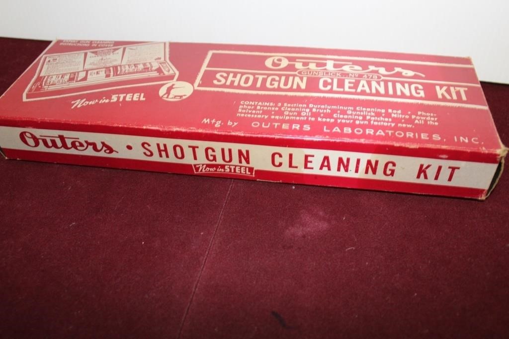 Outers Shot Gun Cleaning kit / Boxed