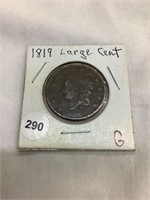1819 Large Penny