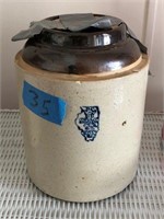 White hall 1 gal stone jar