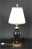 MARBLE URN TABLE LAMP