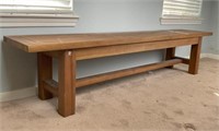 World Market Wood Bench - UPSTAIRS