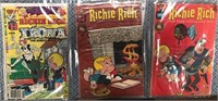 248 - 3 RICHIE RICH COMIC BOOKS (A35)