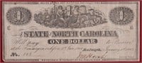 1863 NC $1 Note
