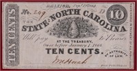 1863 10 Cent NC Note