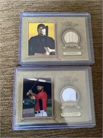 Turkey Red bat and jersey card lot