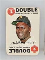 1968 Topps Game Roberto Clemente #6