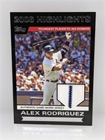 2006 Topps Highlights Alex Rodriguez Relic #HR-AR