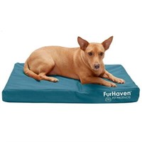 FurHaven Indoor/Outdoor Oxford Pet Bed  Med