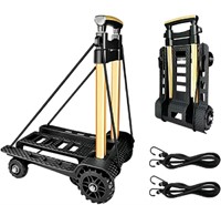 Portable Dolly Compact Utility Luggage Cart with 7