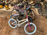 (4) Kids Bikes