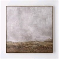 36" x 36" Plains Framed Wall Canvases